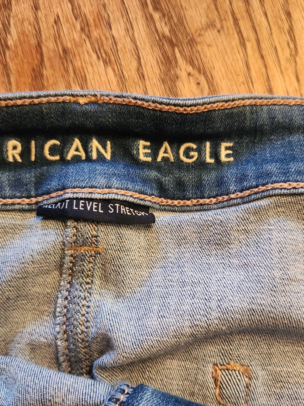 American Eagle Outfitters Mini Skirt in Light Blue Denim - Picture 5 of 5